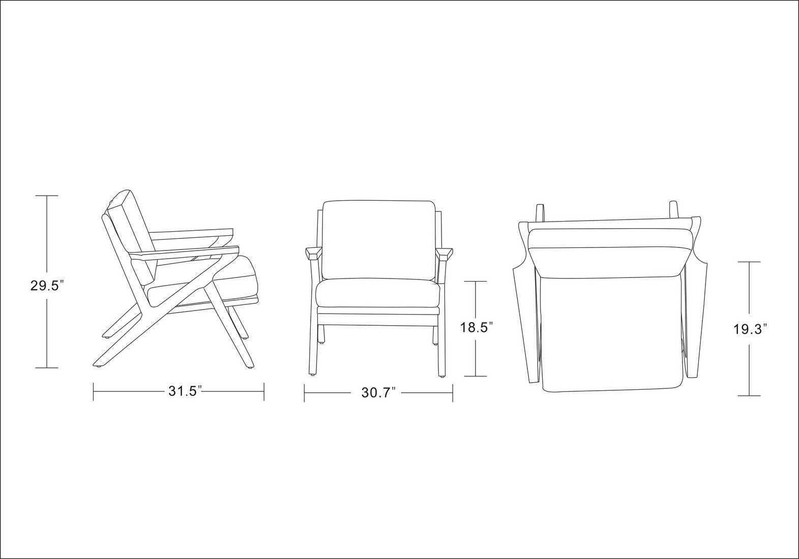 Pirot Chair - Grey