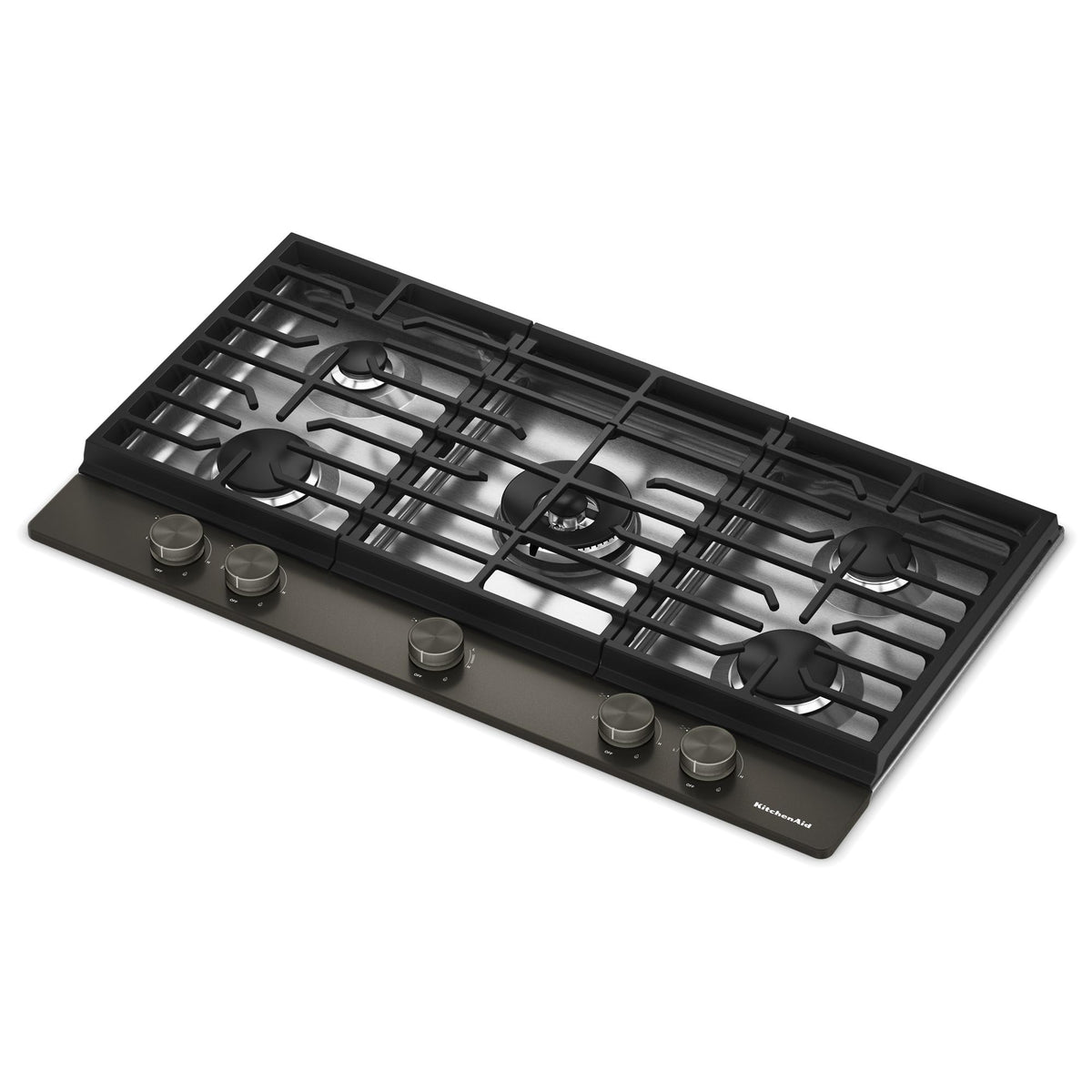 KitchenAid Black Ore Gas Cooktop - KCGK536SBE