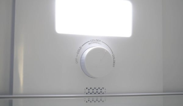 Danby 23.75" 10 Cu. Ft. Stainless Steel Compact Bottom-Freezer Refrigerator - DBMF100B1SLDB