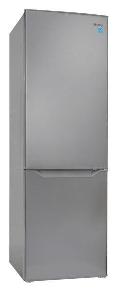 Danby 23.75" 10 Cu. Ft. Stainless Steel Compact Bottom-Freezer Refrigerator - DBMF100B1SLDB