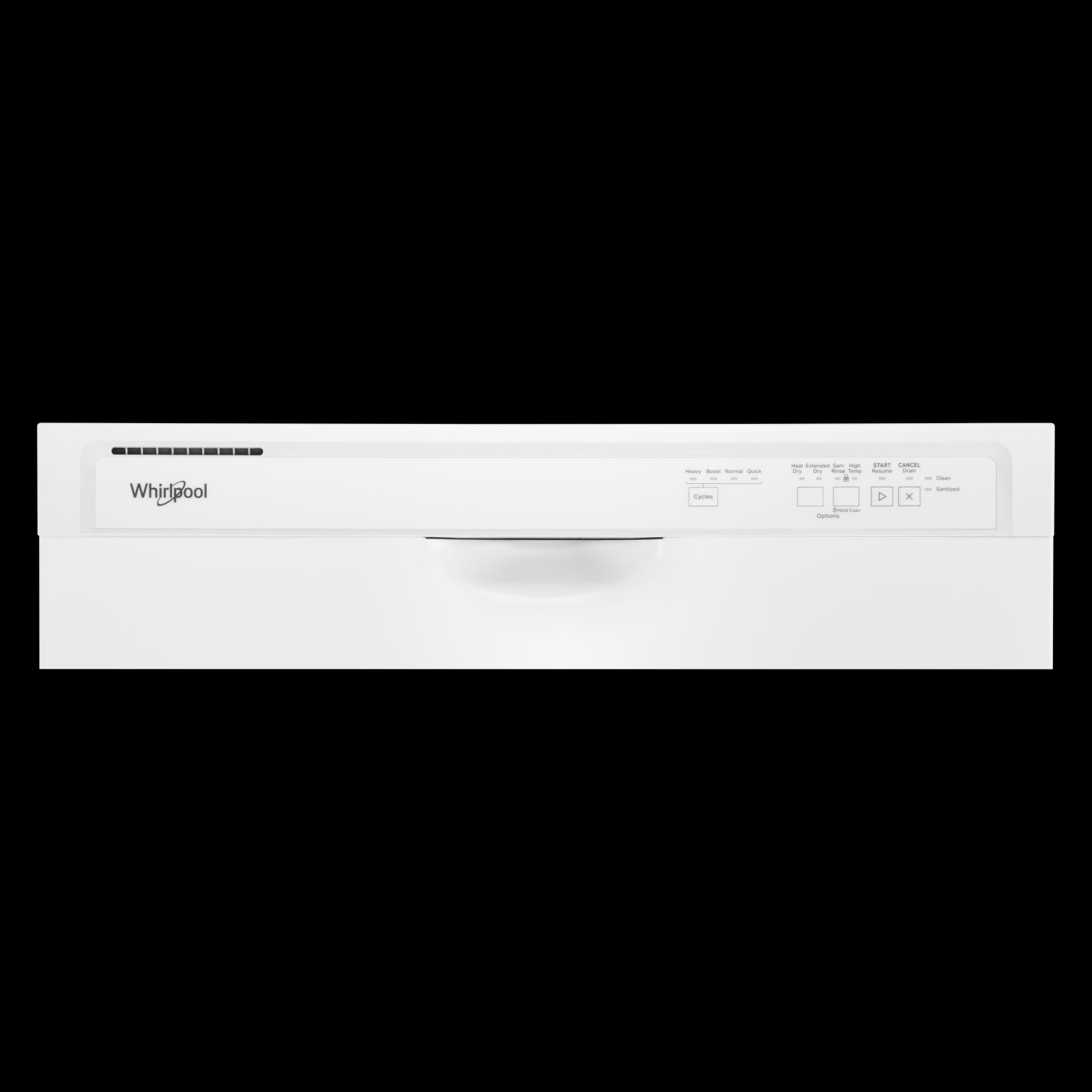 Whirlpool White 24" Dishwasher (57 dBA) - WDF341PAPW