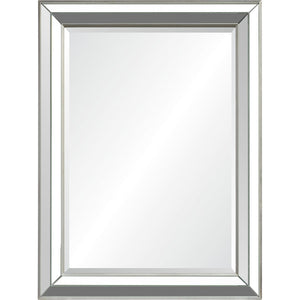 Duval Mirror - Silver Leaf