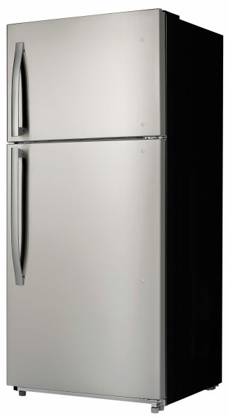 Danby 29.5" 18.1 Cu. Ft. Stainless Steel Top-Freezer Refrigerator - DFF180E2SSDB