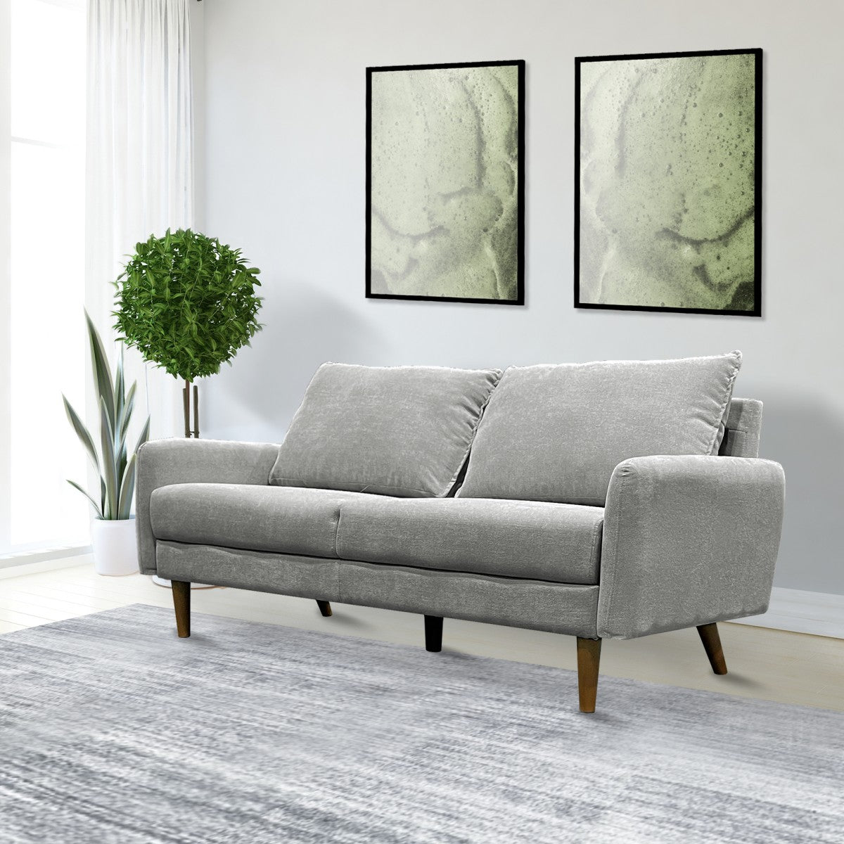 Synan Sofa - Grey