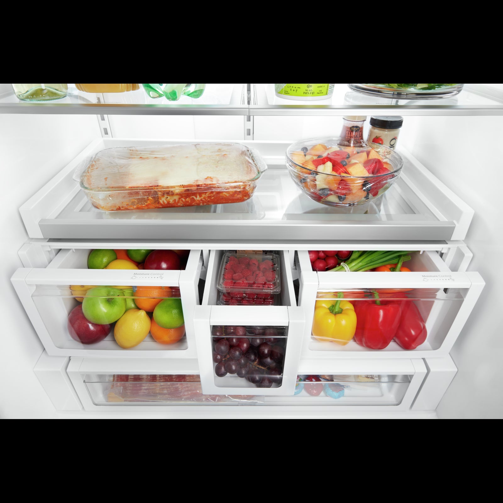 Whirlpool Black Stainless Steel French Door Refrigerator (27 Cu. Ft.) - WRF767SDHV