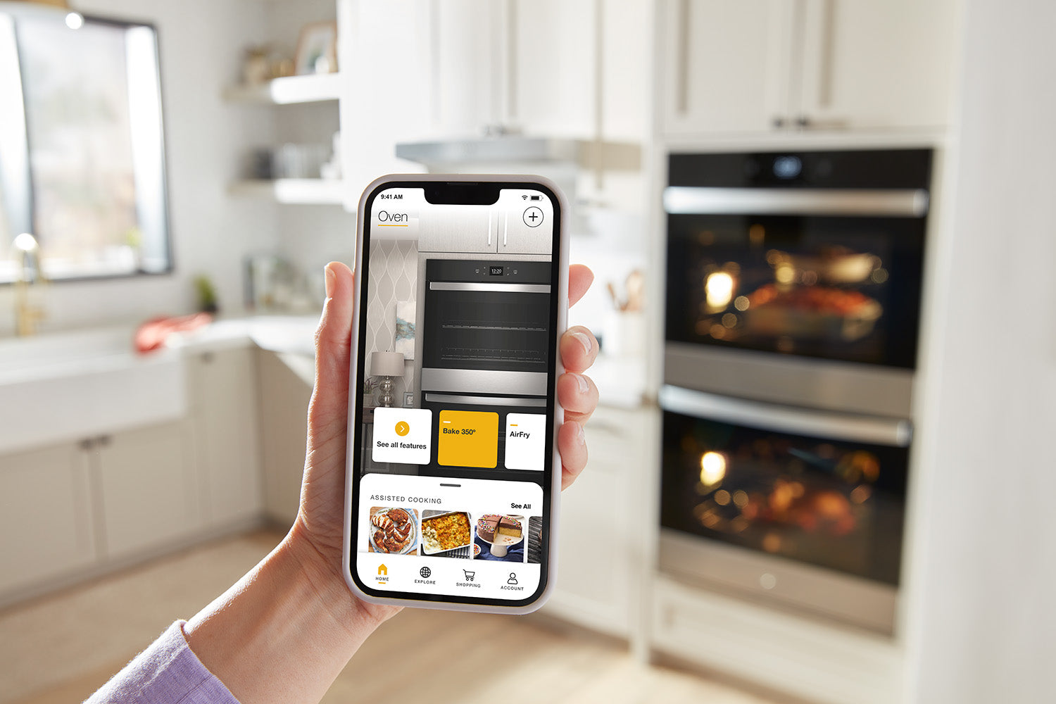 Whirlpool Fingerprint Resistant Stainless Steel Double Wall Oven (8.60 Cu Ft) - WOED7027PZ