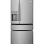 Frigidaire Gallery 36" 21.5 Cu. Ft. Smudge-Proof® Stainless Steel Counter-Depth 4-Door French Door Refrigerator - GRMC2273CF