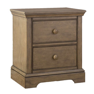 Hanley Table de nuit - noix de cajou