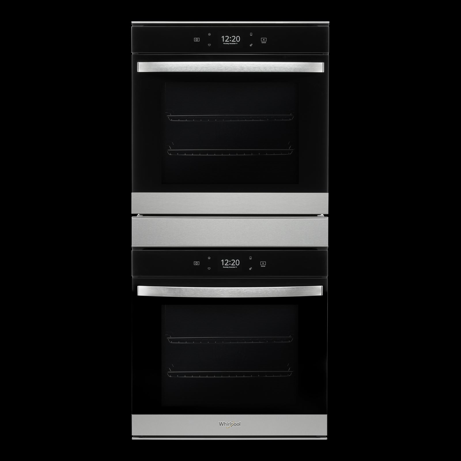 Whirlpool Fingerprint Resistant Stainless Steel 24" Smart Double Wall Oven (5.80 Cu. Ft) - WOD52ES4MZ