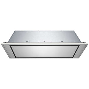 VICTORY Hotte de cuisinière encastrée au plafond 900 PCM avec rétroéclairage DEL acier inoxydable Horizon-Glow