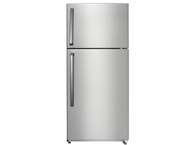 Danby Réfrigérateur pour appartement 18,1 pi³ avec congélateur en haut acier inoxydable DFF180E2SSDB