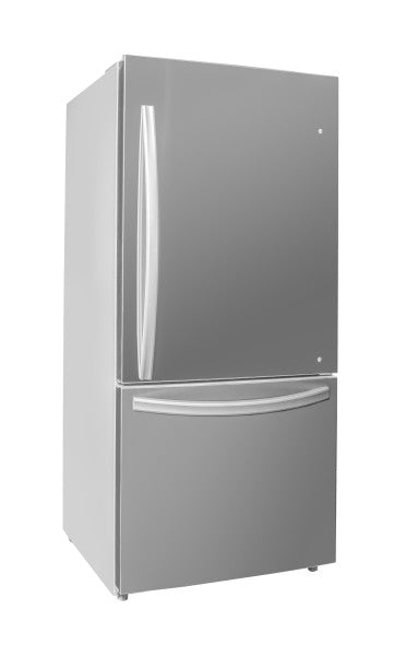 Danby 23.5" 18.7 Cu. Ft. Stainless Steel Bottom-Freezer Refrigerator - DBM187E1SSDB