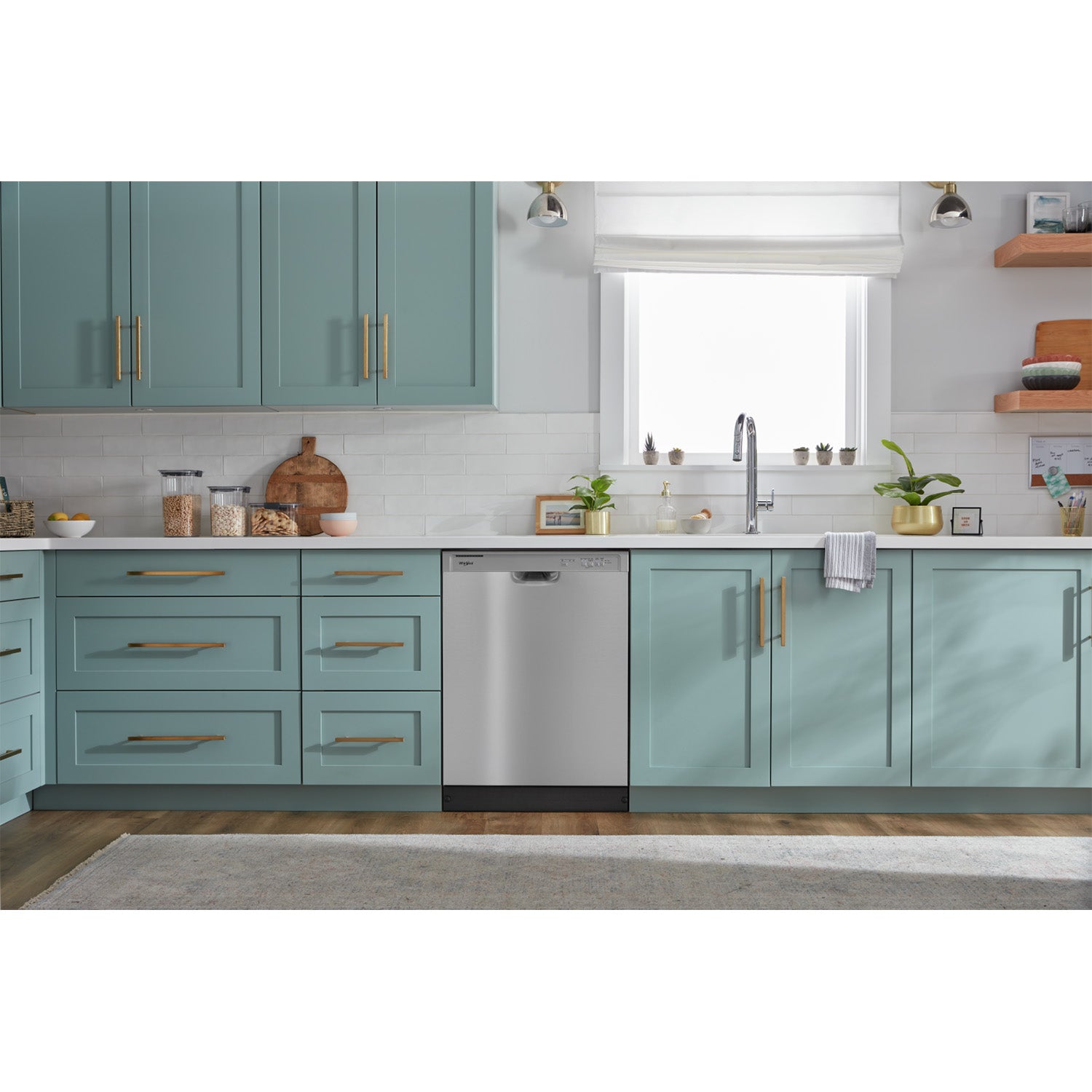 Whirlpool 24" Stainless Steel Dishwasher with Boost Cycle(57 dBA) - WDF341PAPM