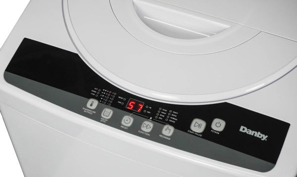 Danby White Compact Top Load Washing Machine (1.8 Cu. Ft.) - DWM065WDB