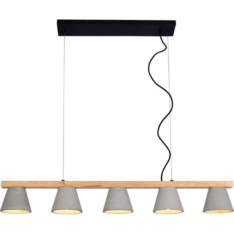 Jerriko Pendant Light - Natural/Grey