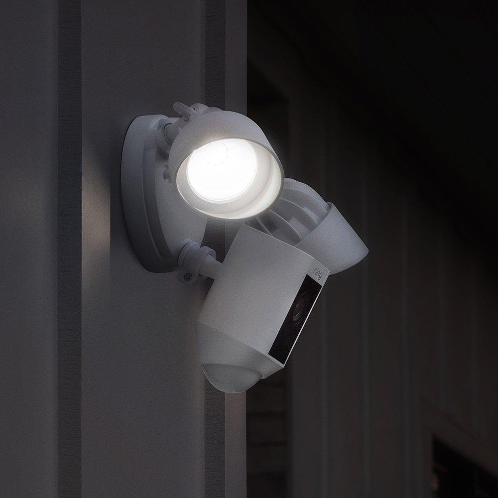 Ring Floodlight Camera (White) - 8SF1P7-WFC0