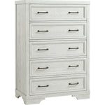 Foundry 5-Drawer Chest - White Dove