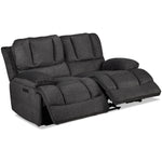 Kramer Power Reclining Loveseat - Charcoal