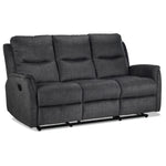 Grayson Reclining Sofa - Charcoal