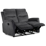 Grayson Reclining Loveseat - Charcoal