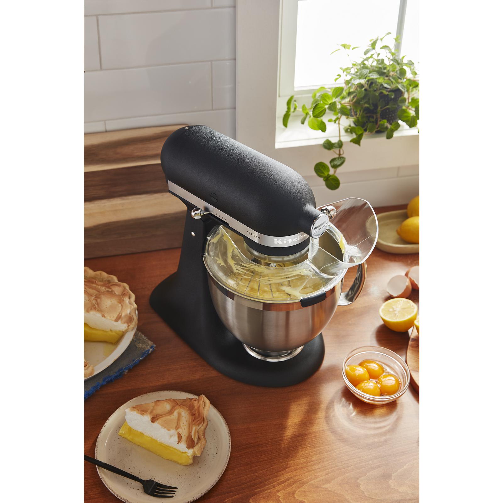 KitchenAid Imperial Black Artisan® Series Tilt-Head Stand Mixer with Premium Accessory Pack - KSM195PSBK