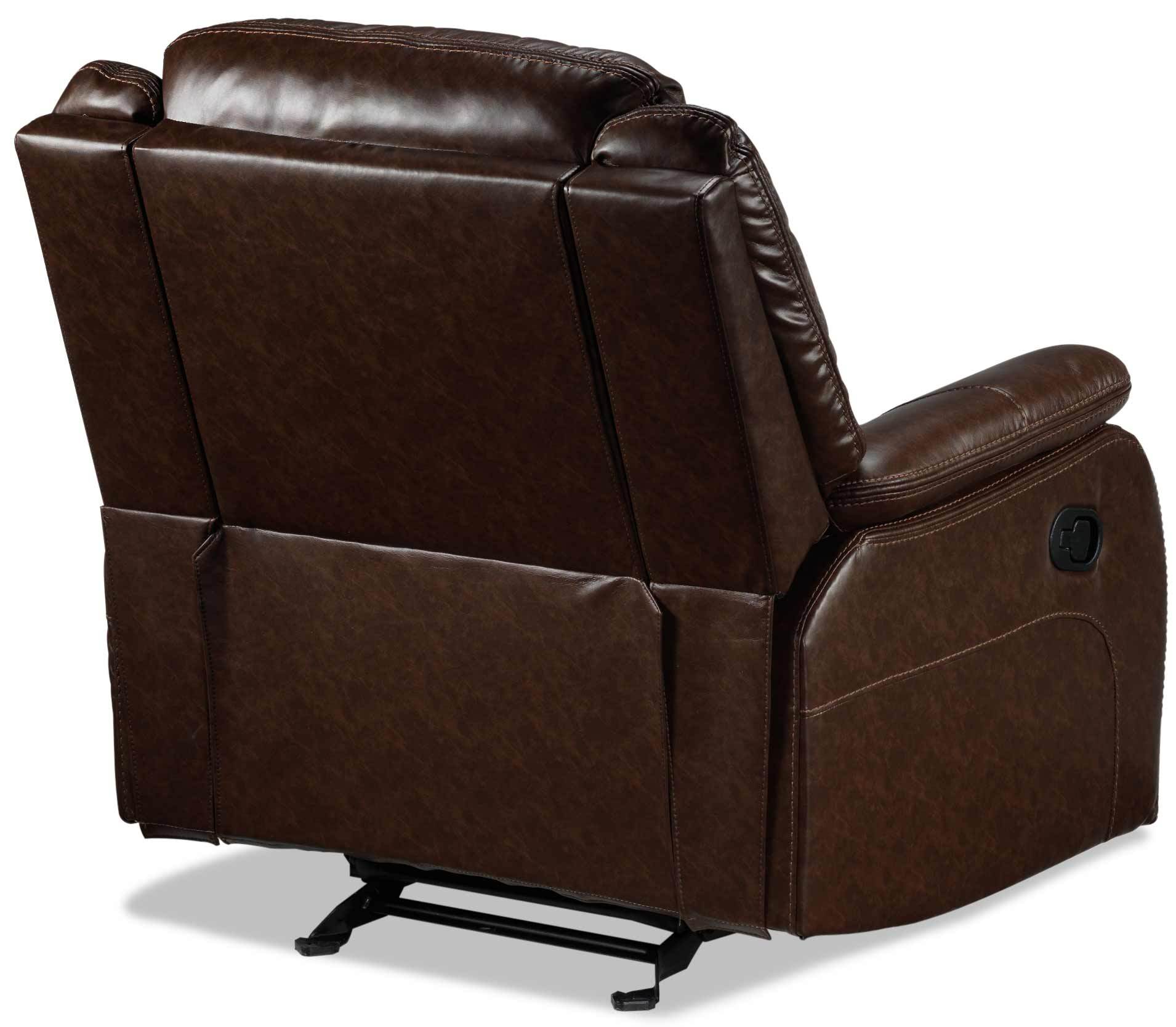 Scorpio Glider Recliner - Whiskey Brown