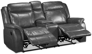Scorpio Causeuse inclinable avec console – gris