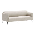 Sagres Linen Look Sofa - Beige
