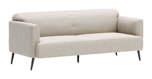 Sagres Linen Look Sofa - Beige