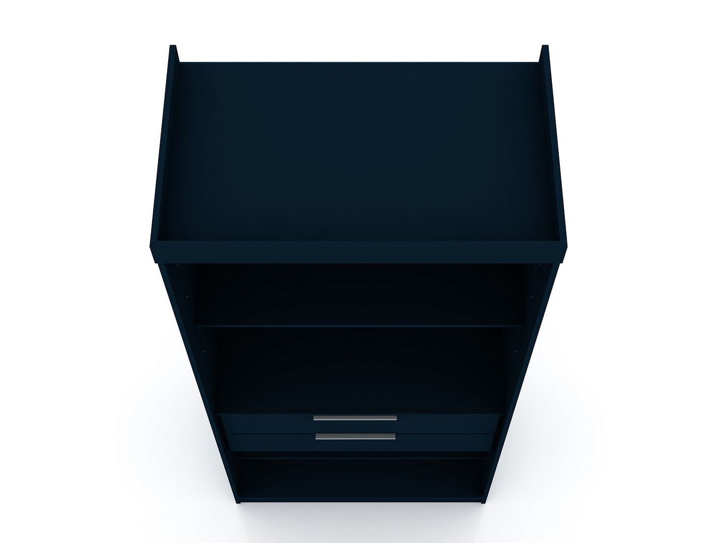 Oulu 2-Piece Open Sectional Wardrobe - Midnight Blue