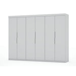 Oulu 3-Piece Modular Wardrobe - White