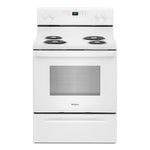 Whirlpool White Freestanding Electric Range (4.8 Cu. Ft.) - YWFC150M0JW