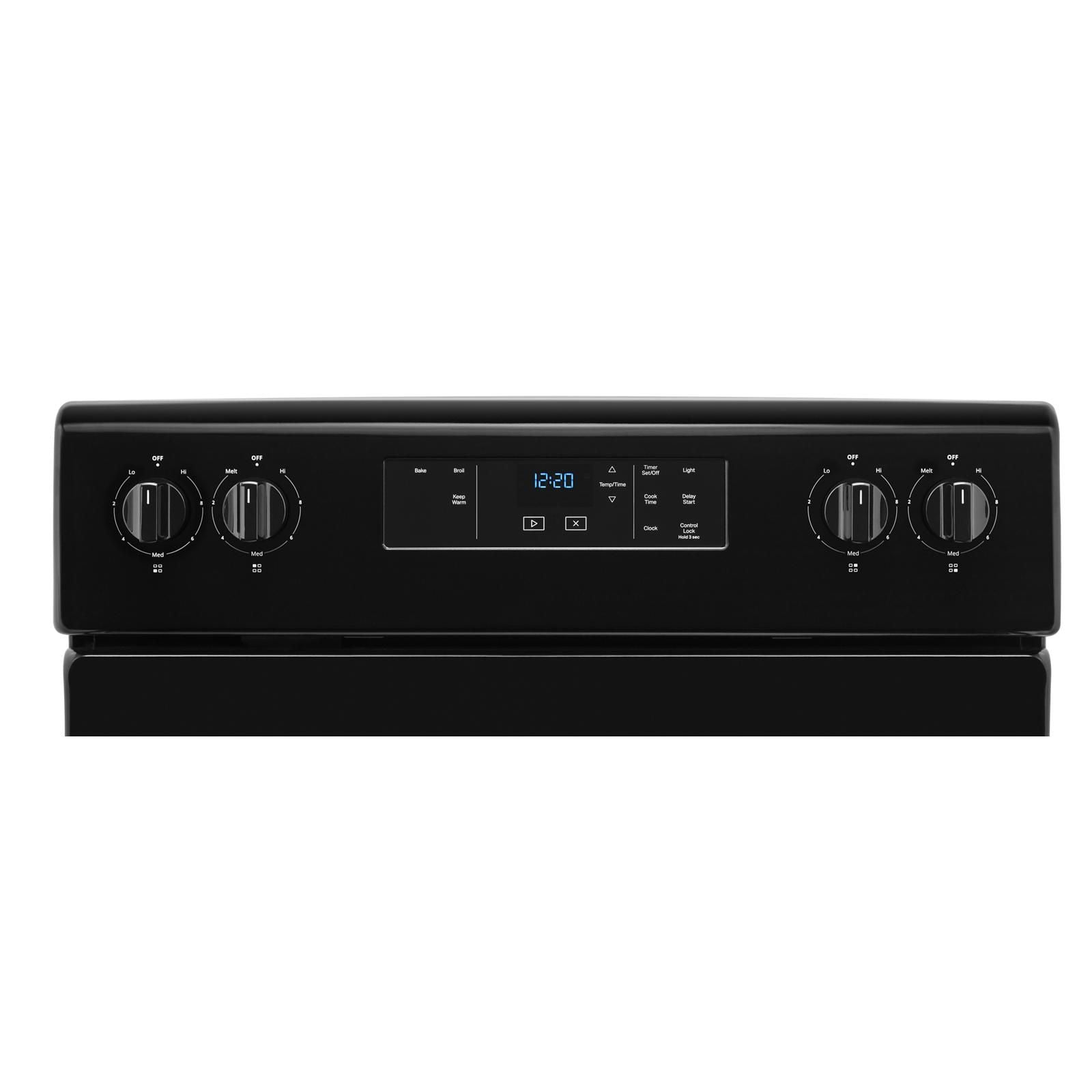 Whirlpool Black Freestanding Electric Range (4.8 Cu. Ft.) - YWFC150M0JB