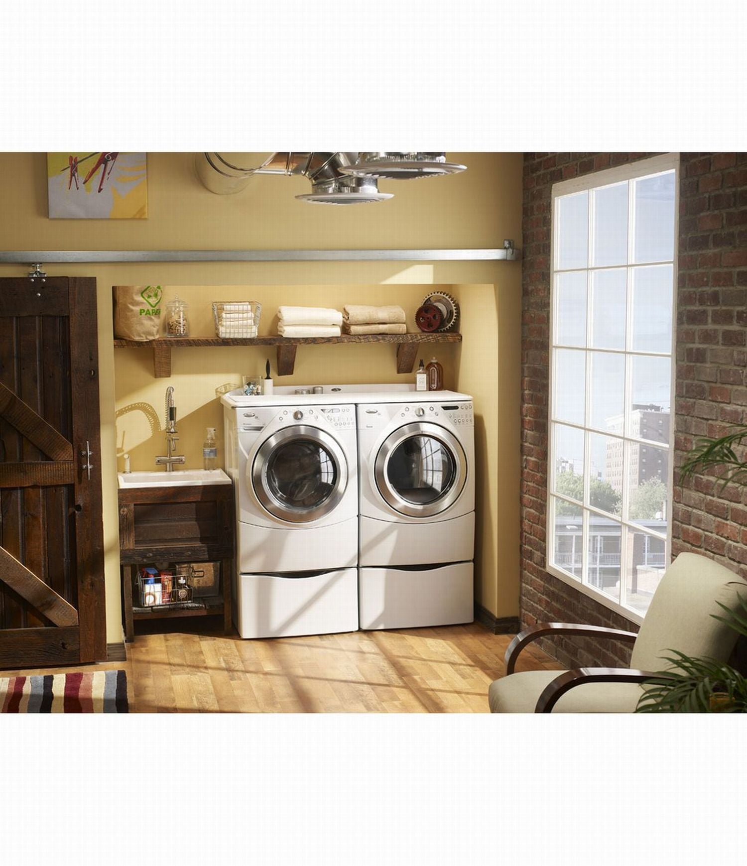 Whirlpool White Laundry Pedestal (15.5") - WFP2715HW