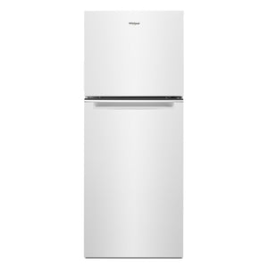 Whirlpool Réfrigérateur 11,6 pi³ de 24,5 po avec congélateur en haut blanc - WRT312CZJW