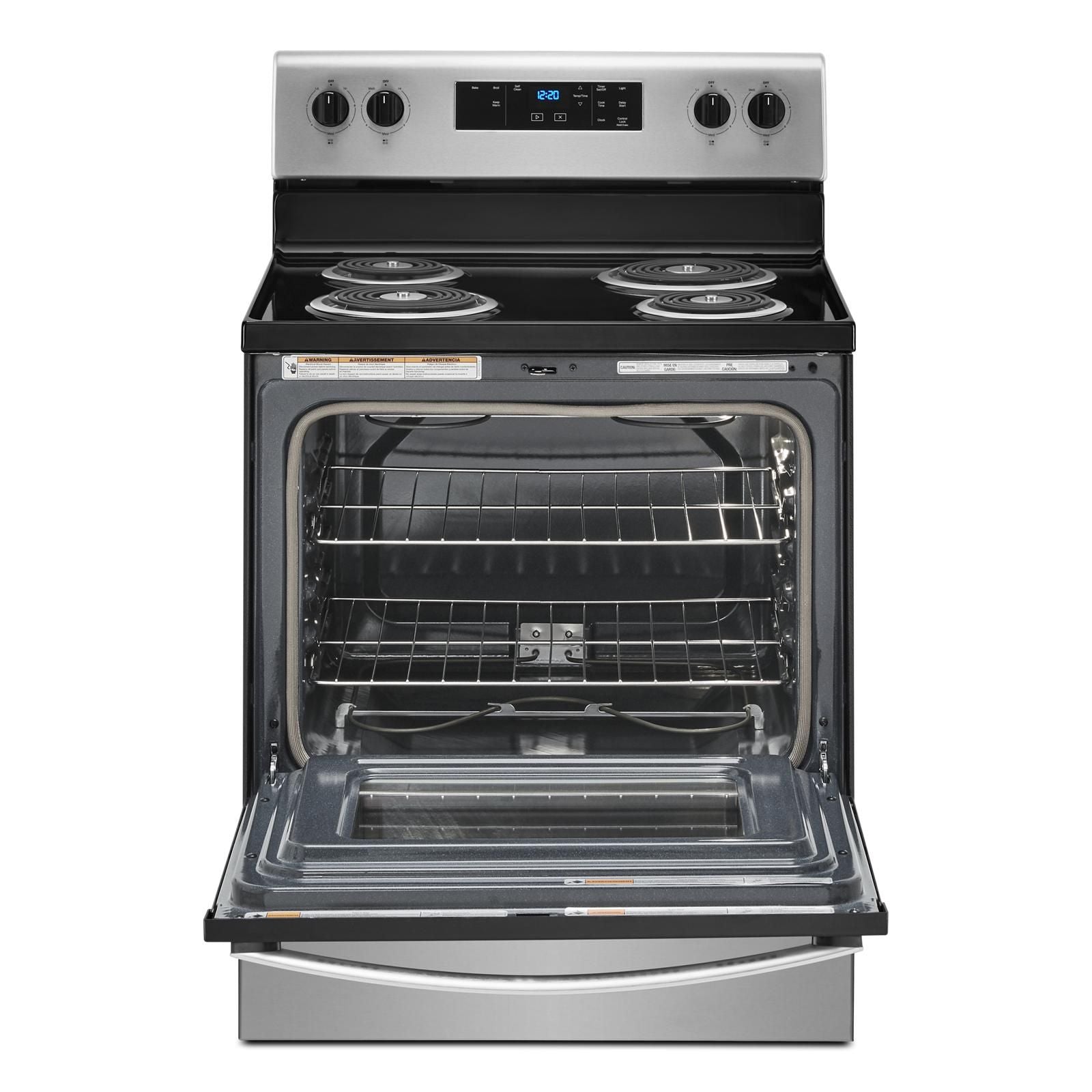 Whirlpool Stainless Steel Freestanding Electric Range (4.8 Cu. Ft.) - YWFC315S0JS