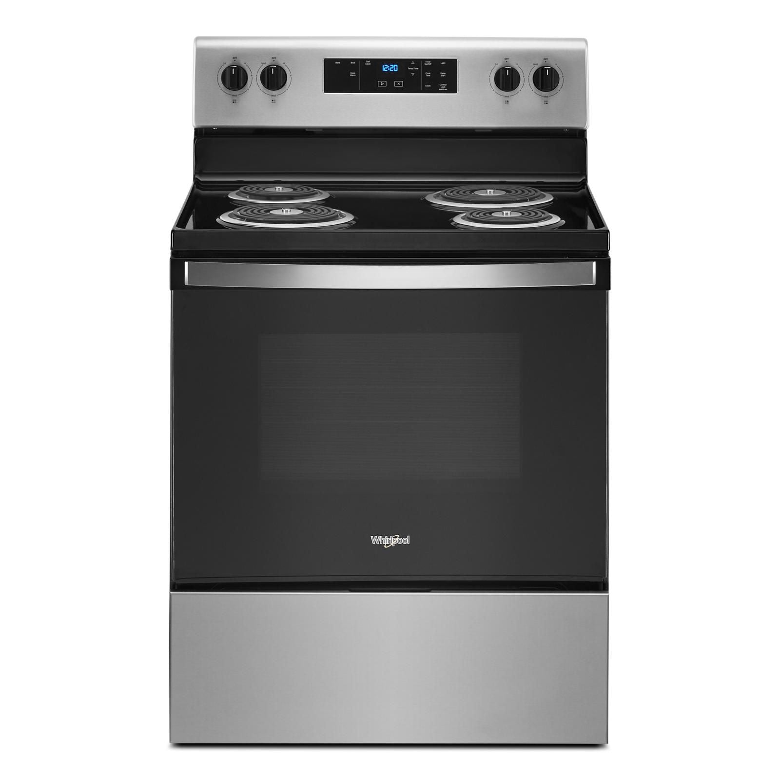 Whirlpool Stainless Steel Freestanding Electric Range (4.8 Cu. Ft.) - YWFC315S0JS