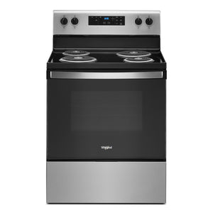 Whirlpool Cuisinière électrique 4,8 pi³ acier inoxydable YWFC315S0JS