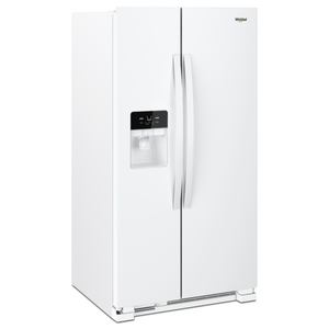 Whirlpool Réfrigérateur 25 pi³ de 35,87 po côte à côte blanc - WRS325SDHW