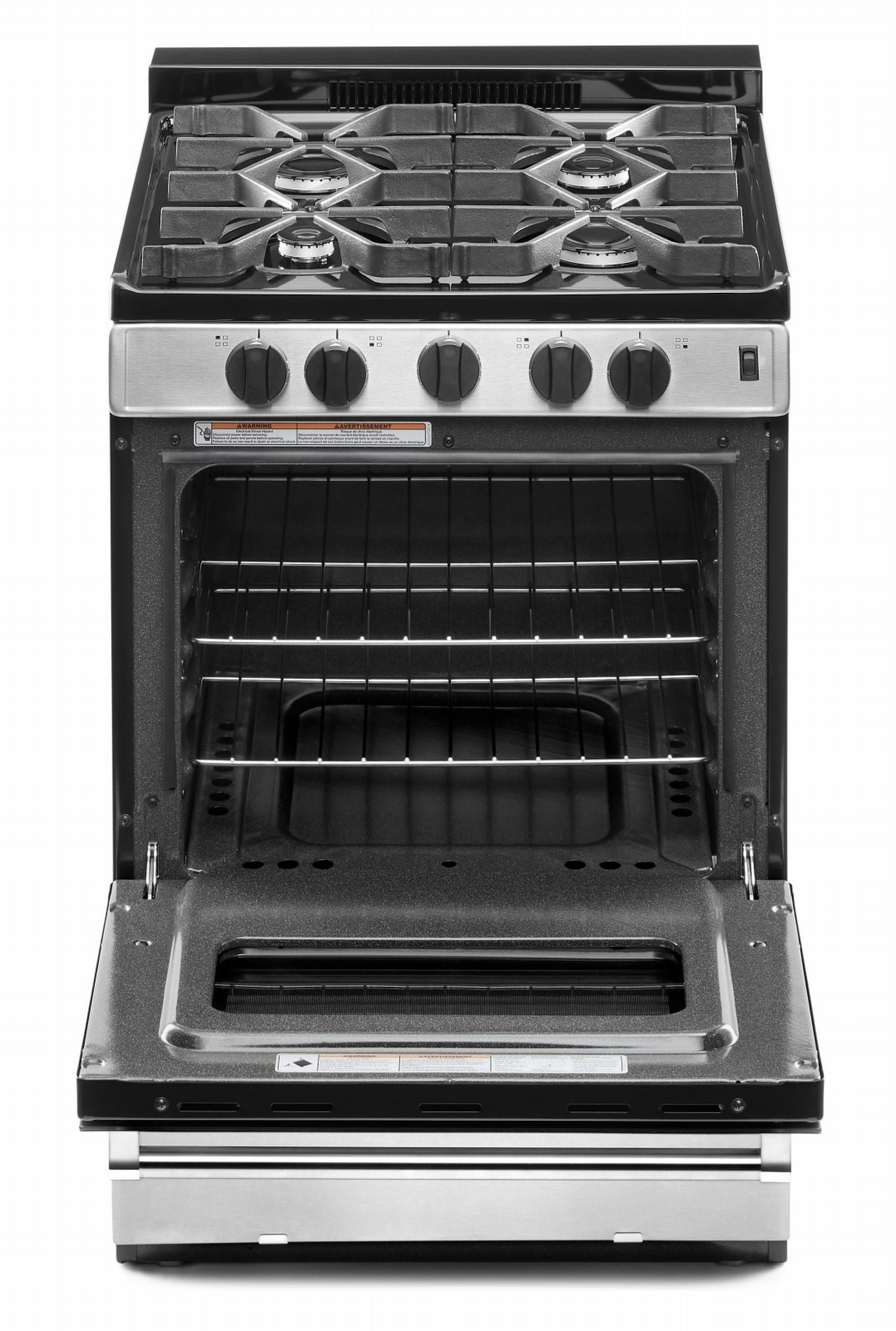 Whirlpool Stainless Steel Freestanding Gas Range (2.96 Cu. Ft.) - WFG500M4HS