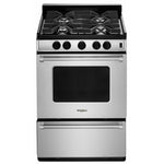 Whirlpool Stainless Steel Freestanding Gas Range (2.96 Cu. Ft.) - WFG500M4HS