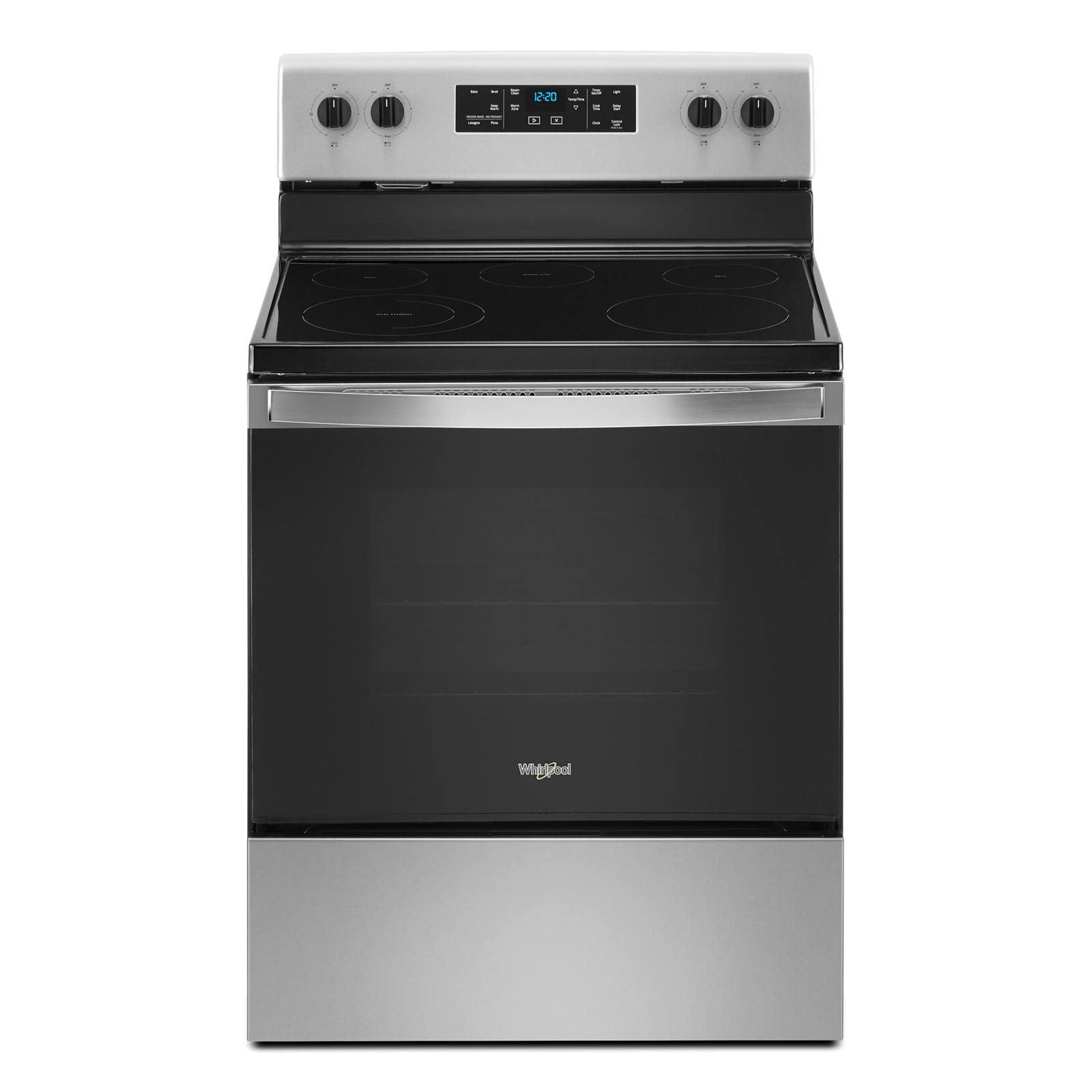 Whirlpool Fingerprint Resistant Stainless Steel Finish Freestanding Electric Range (5.3 cu.ft.) - YWFE505W0JZ