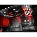 Whirlpool Stainless Steel 48" Backguard with Shelf - W10285449