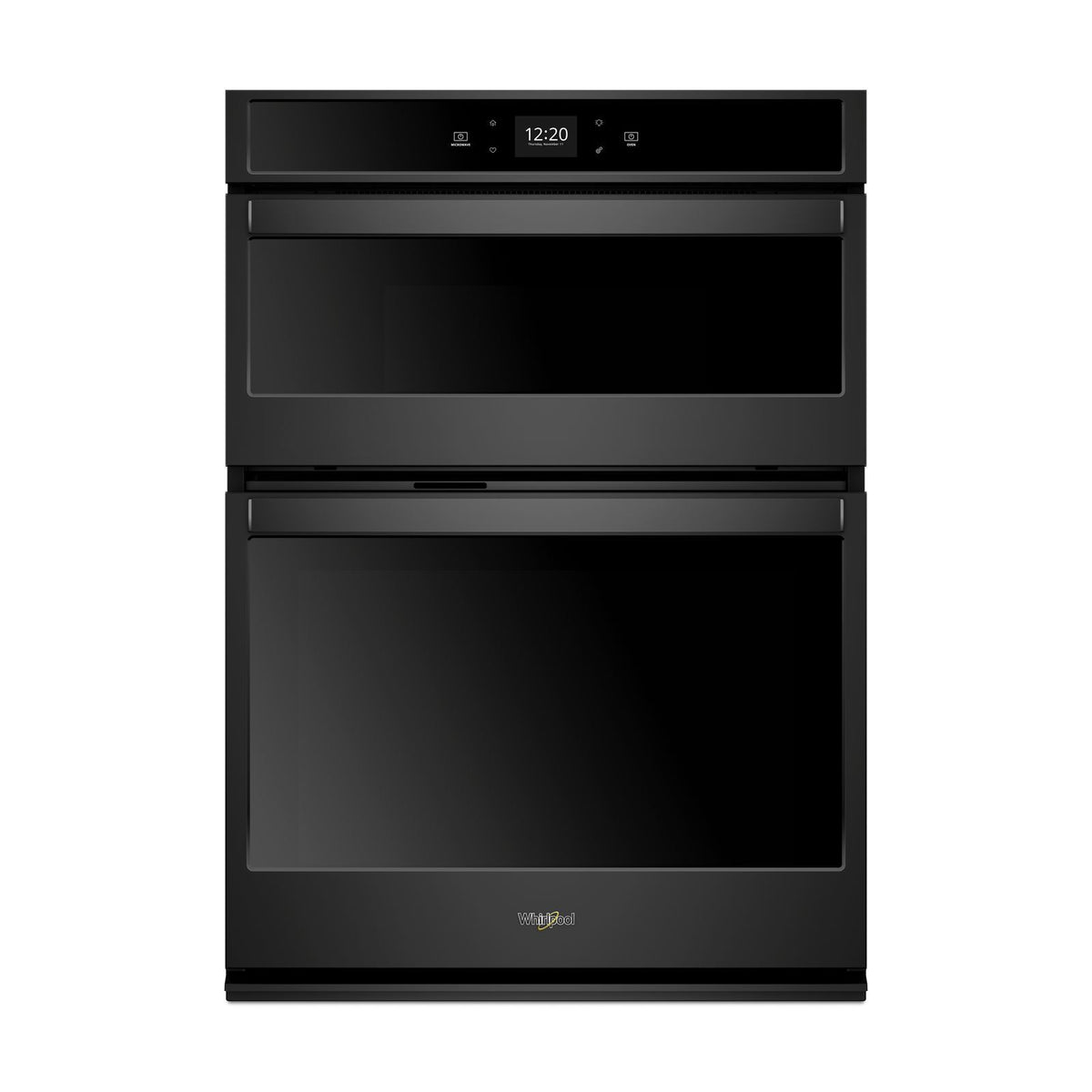Whirlpool Black Smart Electric Wall Oven (4.3 Cu.Ft.) w/Microwave (1.4 Cu.Ft) - WOC54EC7HB
