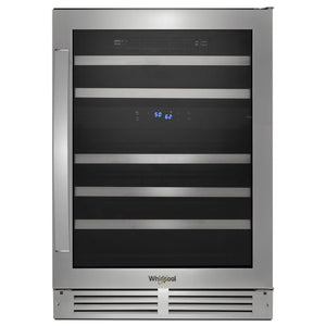 Whirlpool Refroidisseur à vin 46 bouteilles sous le comptoir inox WUW55X24HS