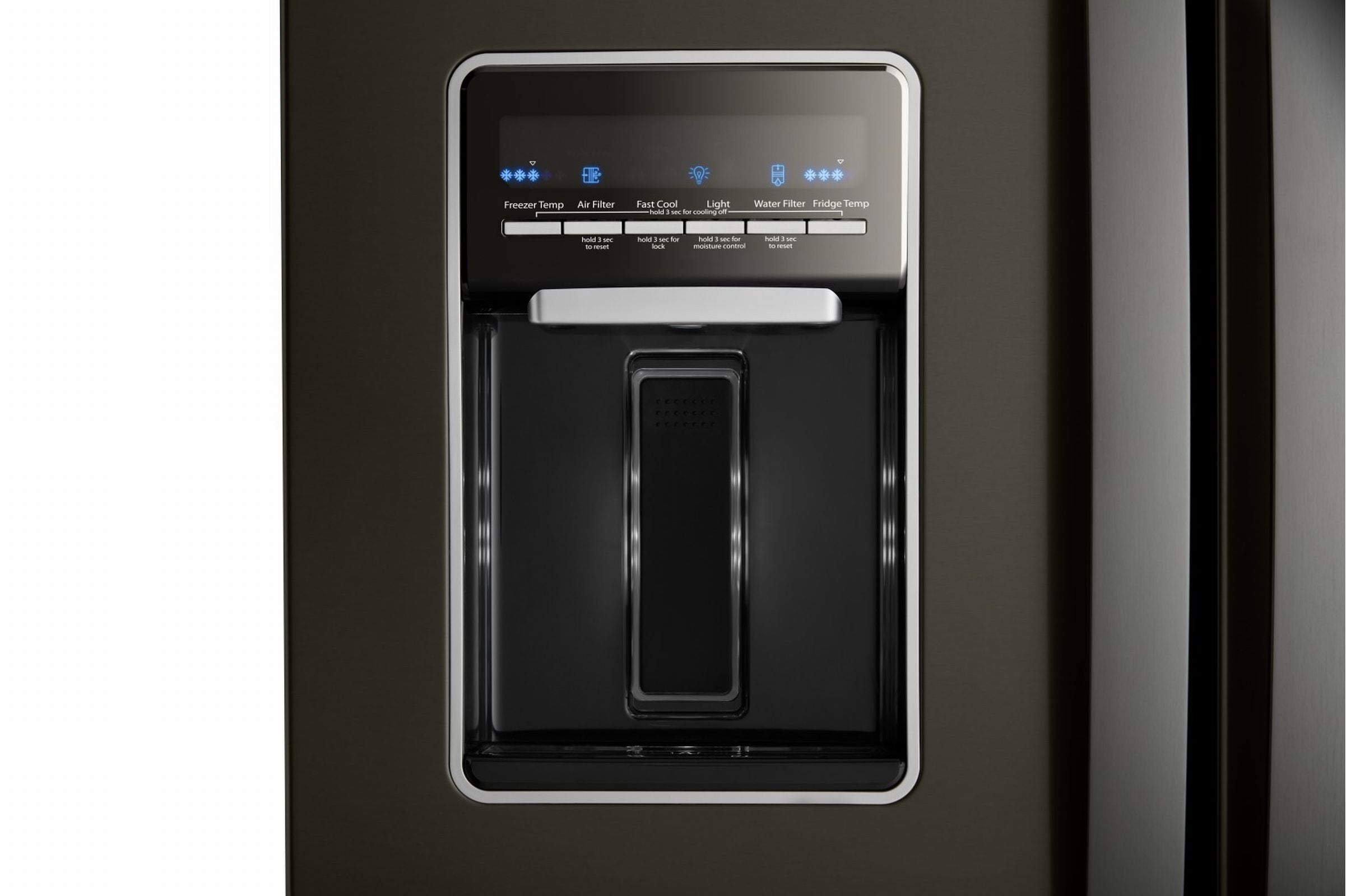 Whirlpool 30" 19.7 Cu. Ft. Fingerprint Resistant Black Stainless French Door Refrigerator - WRF560SEHV