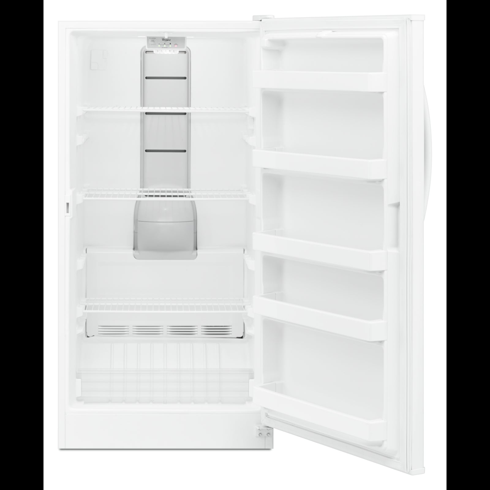 Whirlpool White Upright Freezer with Frost-Free Defrost (15.7 Cu.Ft) -WZF57R16FW