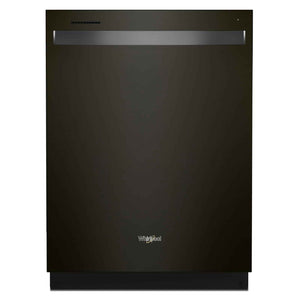 Whirlpool Lave-vaisselle 24 po avec 3e panier 47 dBA acier inoxydable noir WDT750SAKV