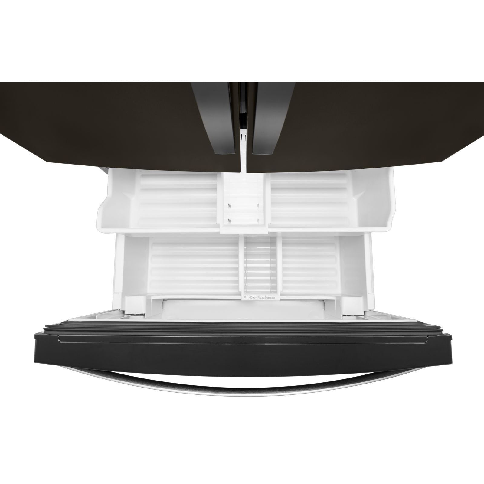 Whirlpool Black Stainless French Door Refrigerator (27 Cu. Ft.) - WRF757SDHV