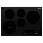 Whirlpool Black 30" Smart Electric Cooktop - WCE97US0HB